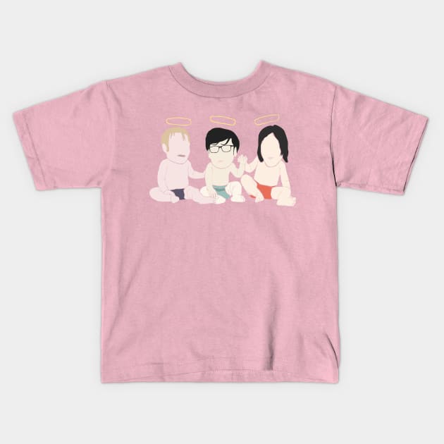 BB trinity Kids T-Shirt by gnomeapple